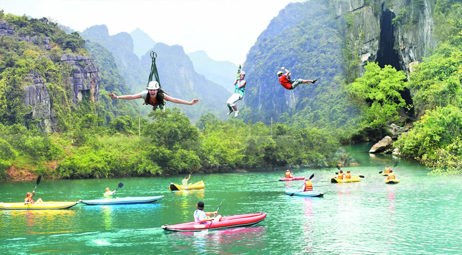 Khu Du lịch Suối Mooc - Sông Chày – Hang Tối: